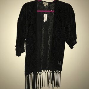 Pac Sun Velvet Kimono